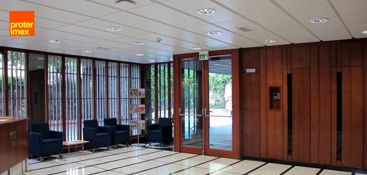 Soffitto riscaldamento e raffrescamento radiante